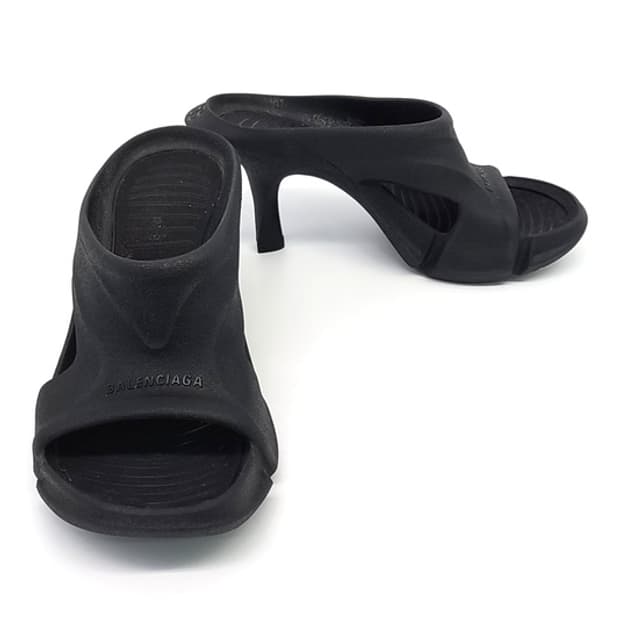 발렌시아가 몰드 힐 슬리퍼 38