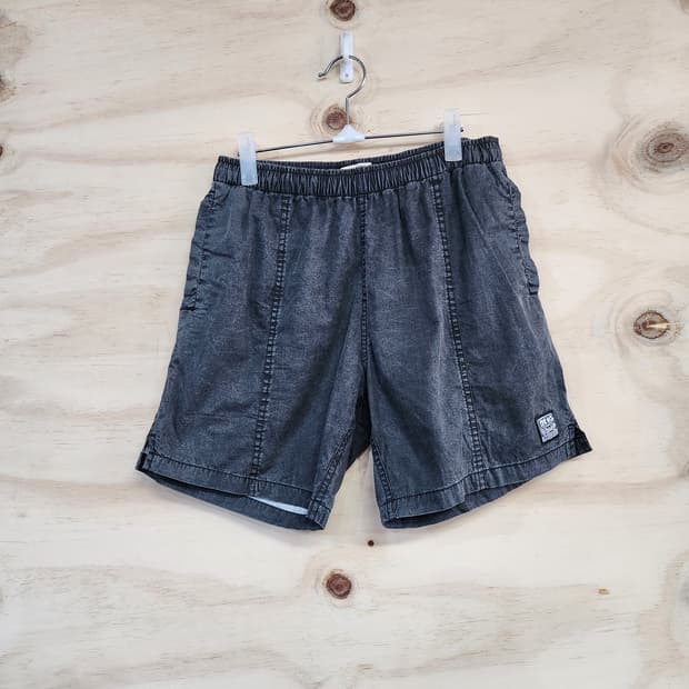 865) 데우스엑스마키나 블랙 워싱 반바지