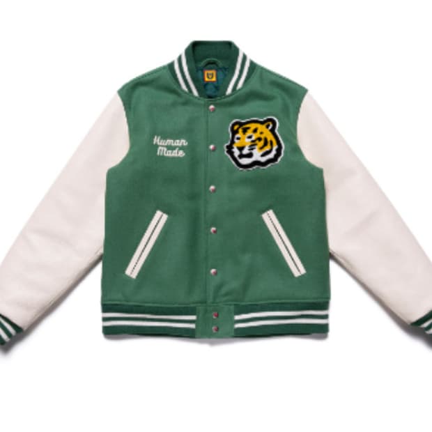휴먼메이드 타이거 바시티 자켓