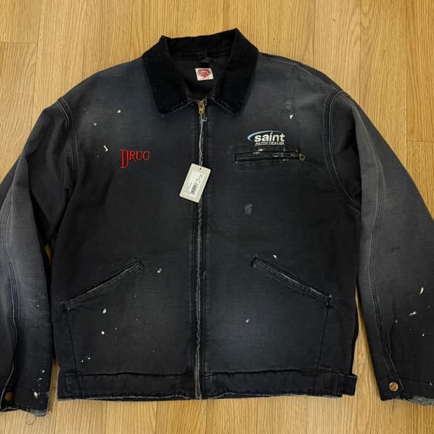 세인트미카엘 DRUG 디트로이트 자켓 M