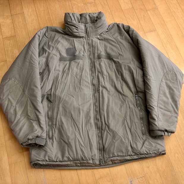 오리지널 미군 프리마로프트 레벨7 파카 어반그레이 L-R (가성비)
