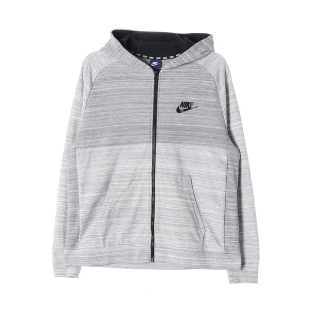 나이키 그레이 투톤 후드 집업 XXL