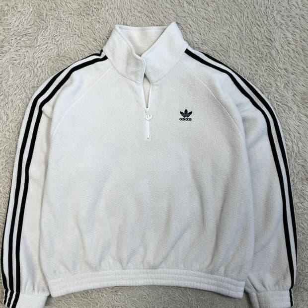 아디다스 후리스 반집업 티셔츠/#2742