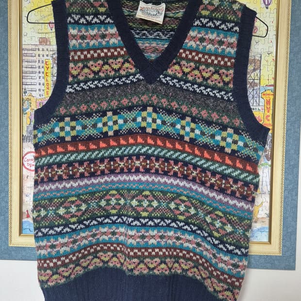 제이미슨스 페어아일 니트조끼 베스트