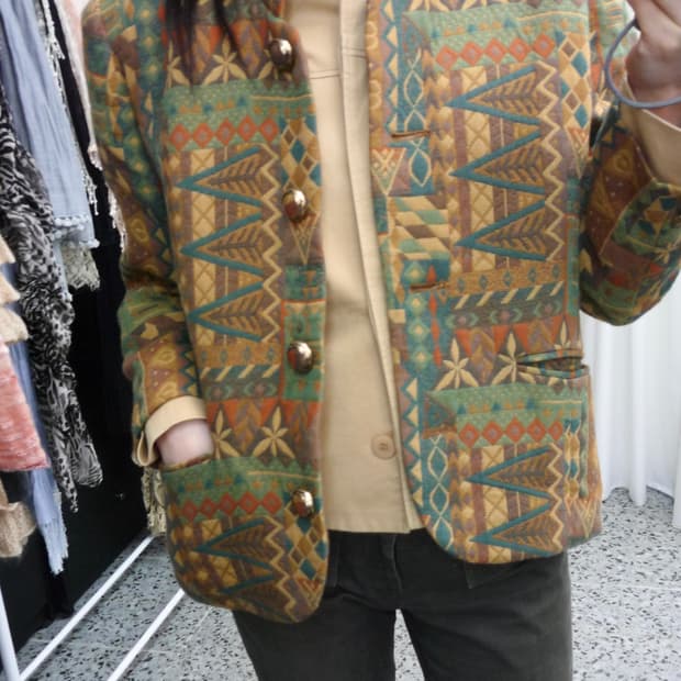 vintage tapestry jacket