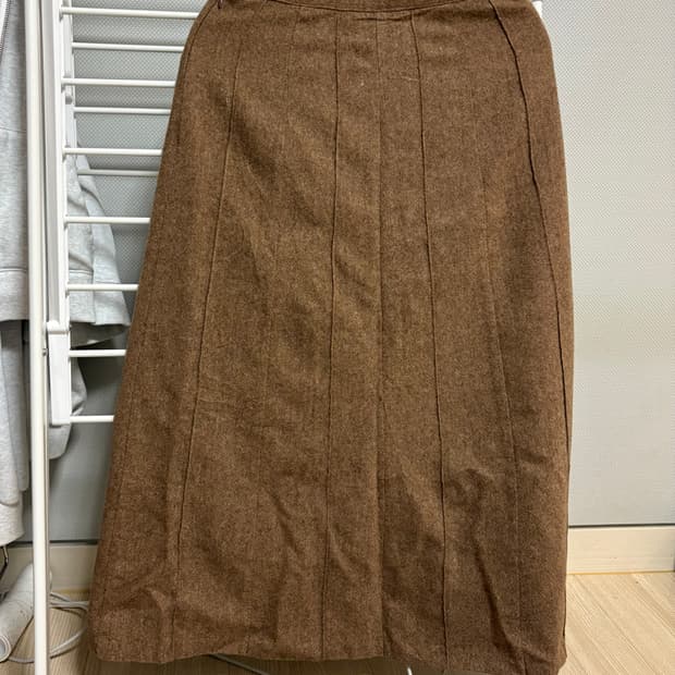 모리걸 빈티지 핀턱 롱 치마