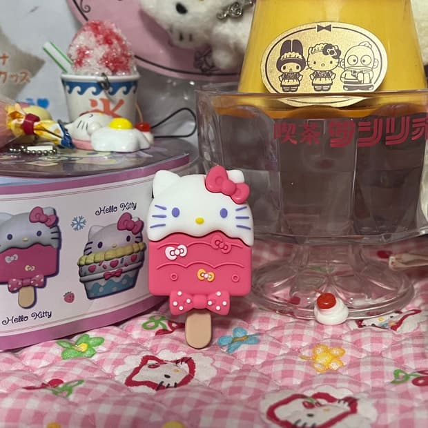 아이스크림 키티 스위트타임 디저트 갸루 스위츠 막대바 산리오 가챠