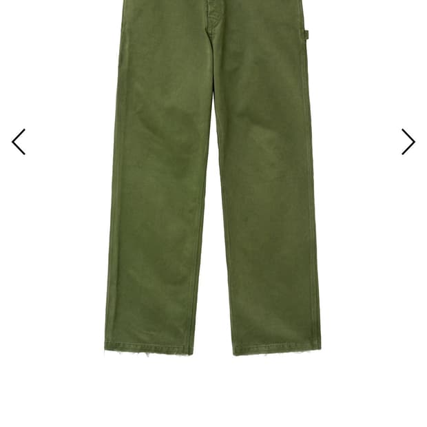 a.ta 에이타 카펜터 팬츠 모스 M,L 삽니다