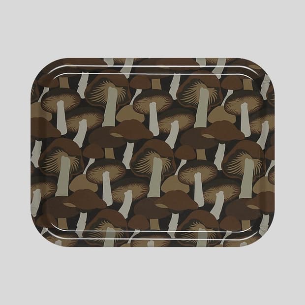 키티버니포니 머쉬룸 버섯 우드 트레이 라지