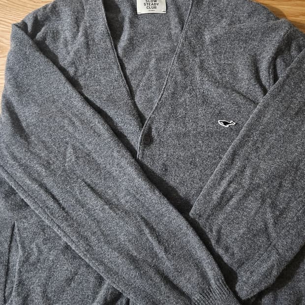 네이더스 가디건 차콜 5사이즈