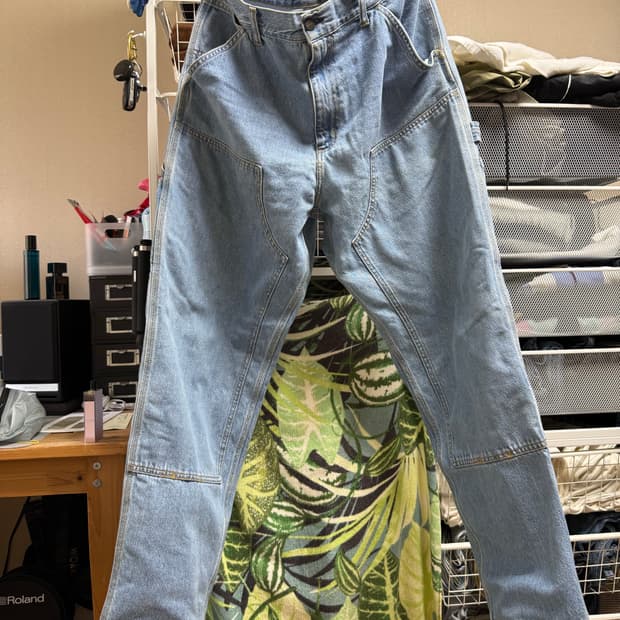 칼하트wip 더블니 팬츠 32x32