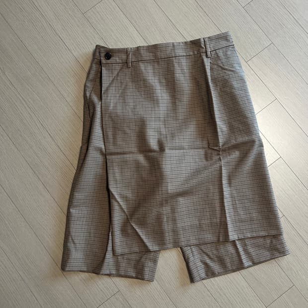 드리스 반 노튼 Dries Van Noten 랩 스커트 반바지