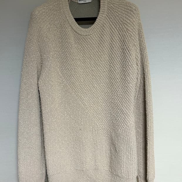 Balenciaga sweater green beige