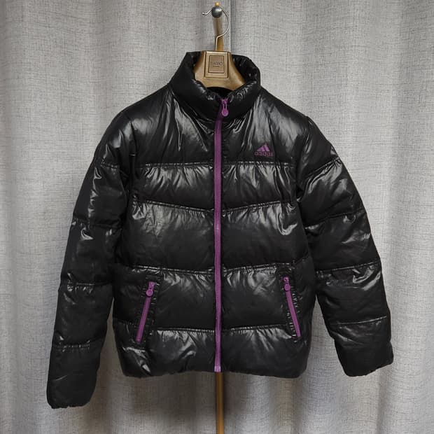 90 ) 아디다스 올드스쿨 여성 아디웜 발열 다운 패딩