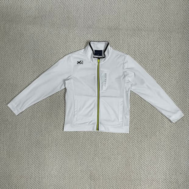 밀레 아동용 집업 자켓 120 화이트