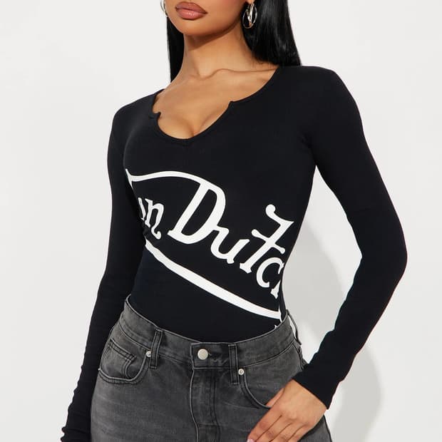 [새제품] 본더치 롱슬리브 바디수트