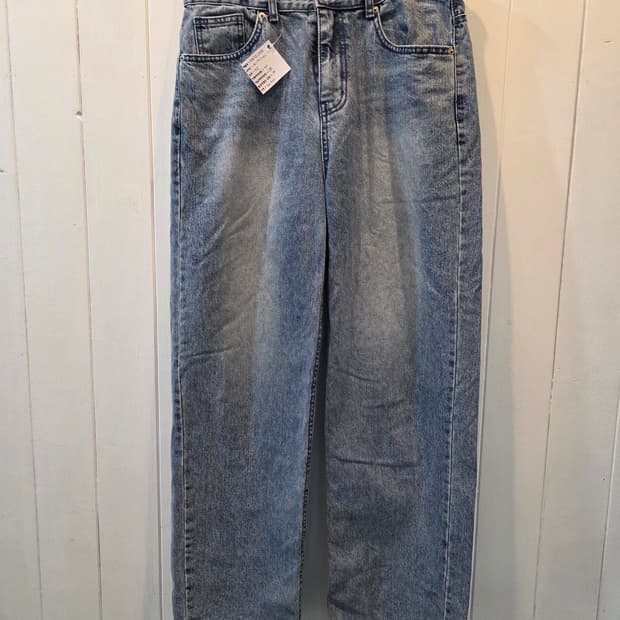 GENTLE COVER 와이드 청바지