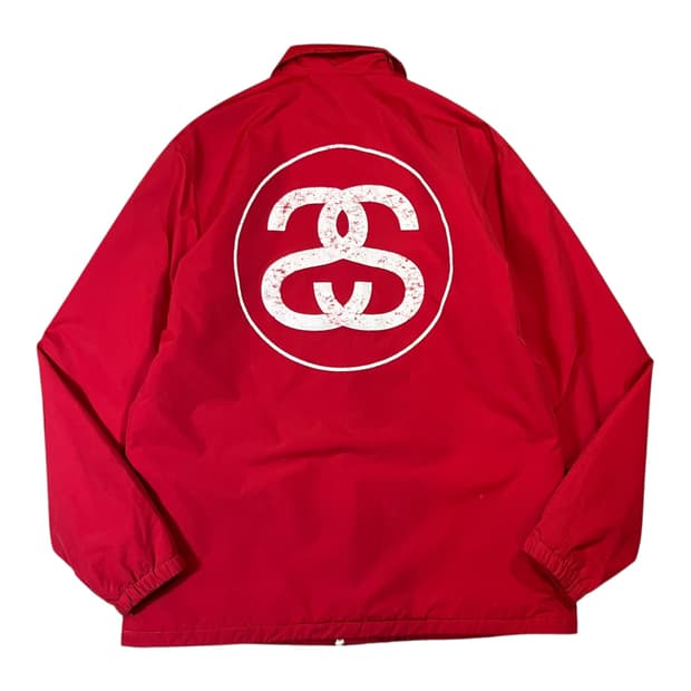 STÜSSY 스투시 빅로고 코치 자켓
