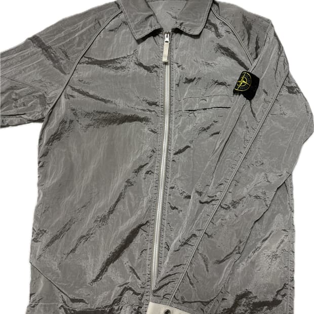 스톤아일랜드 나일론 메탈 바람막이 S