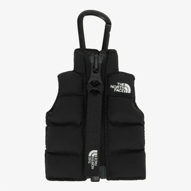 [새상품] 노스페이스 눕시 베스트 키링 (블랙/블루)