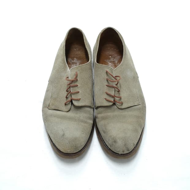 Emporio Armani Suede Derby Shoes