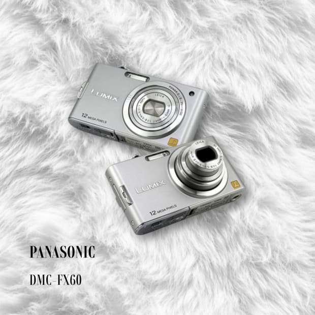 [라이카 렌즈] 파나소닉 루믹스 DMC-FX60 레트로 디지털 카메라