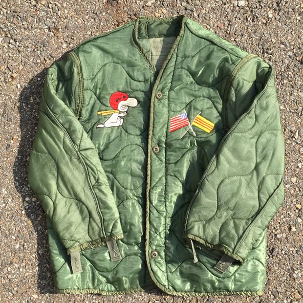 M65 수베니어 라이너 자켓 스누피 m65 souvenir liner