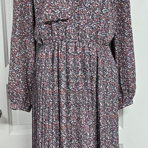 바나나리퍼블릭 플라워 리본원피스