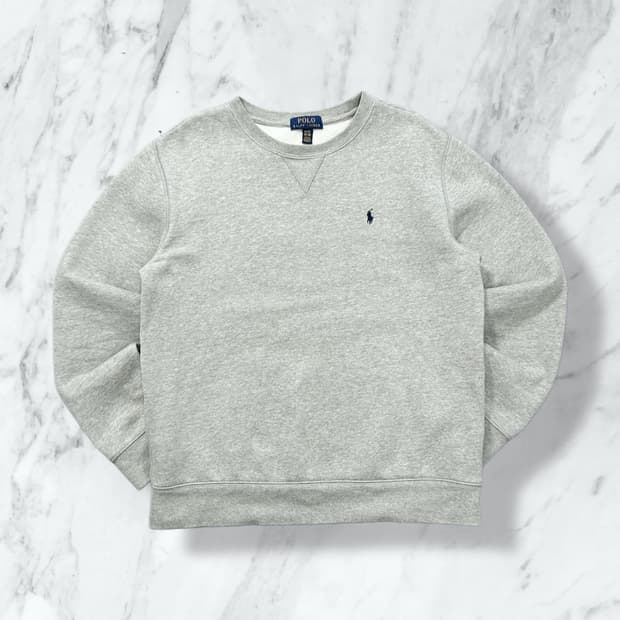 폴로 랄프로렌 그레이 스웻셔츠 맨투맨