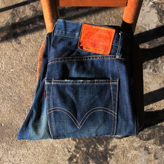 리바이스 502 셀비지 진 (여성용 31)