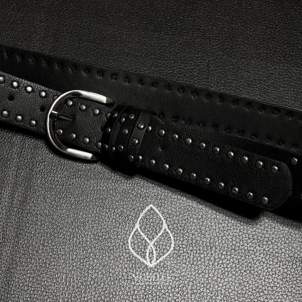 🌗 Vintage stud belt / 볼 스터드 웨스턴 벨트