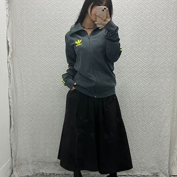 아디다스 유로파 네온라인 트랙탑 져지 집업 105 C06522