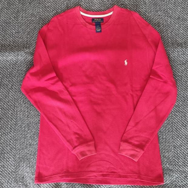 Polo Ralph Lauren 와플 롱슬리브