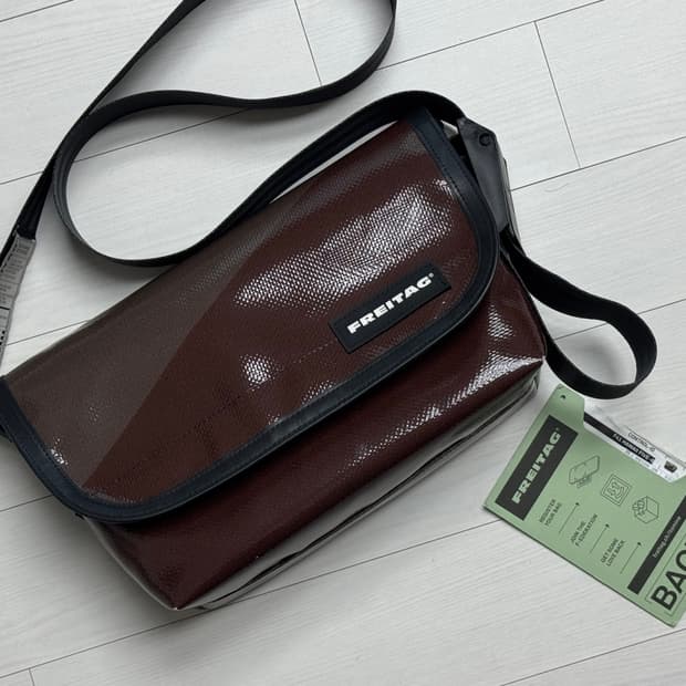 프라이탁 F41 하와이파이브오 하파오 참기름 전사 브라운