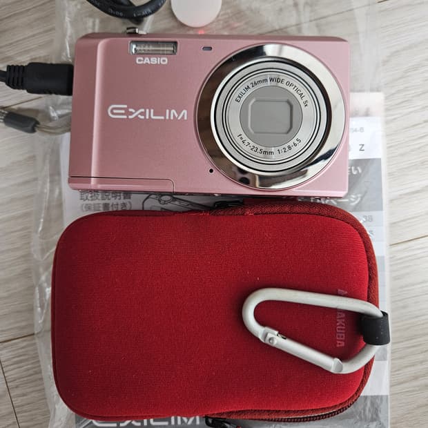 CASIO EXILIM EX-ZS5 핑크 색상 💕  카시오 디카