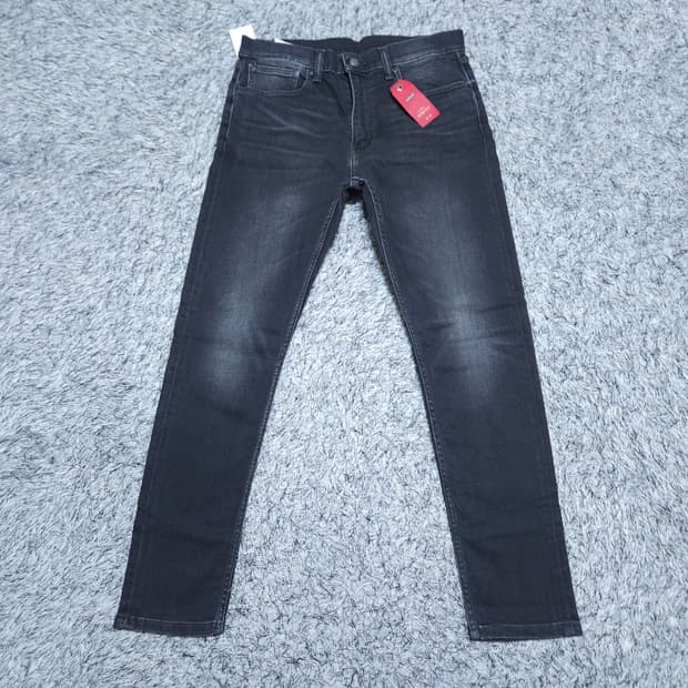 리바이스512) 34/32 남자 슬림핏블랙진 / 왕눈이샵