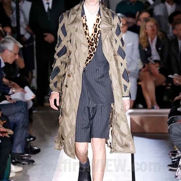 Leopard Velour Detail Burmuda Pants