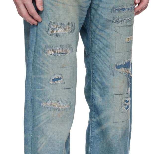 RRl 5포켓 릴렉스 진 34×32