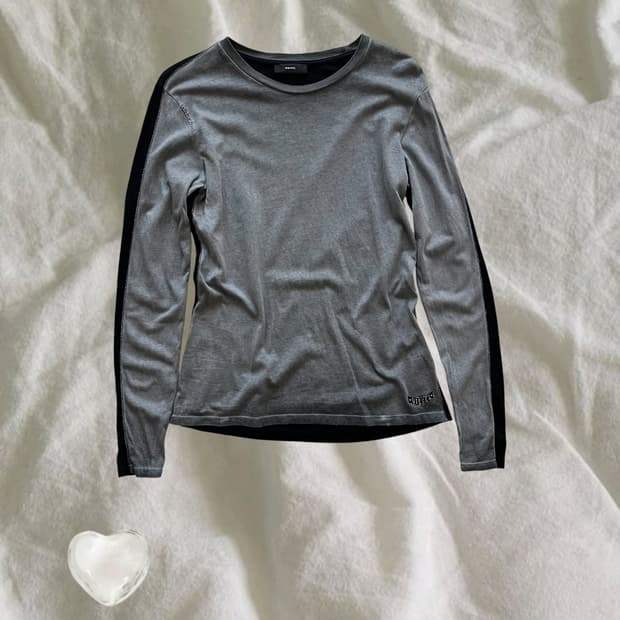 Diesel . 디젤 투톤 그런지 롱슬리브