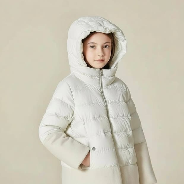 에르노 키즈 울 다운패딩(8세)