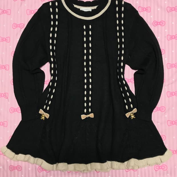 라떼맛 곰돌이 원피스 갸루 핀터레스트