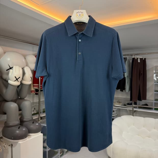 [리오브] 로로피아나 코튼 폴로 카라티셔츠