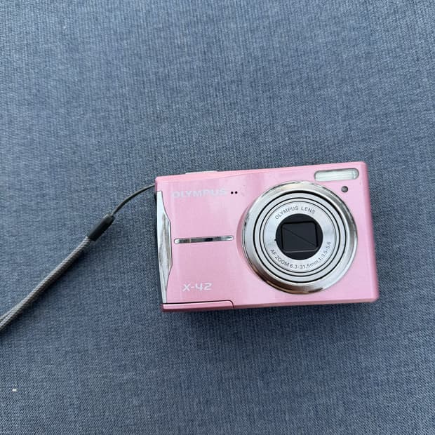 빈티지 디지털 카메라 올림푸스 x-42 (작례o)