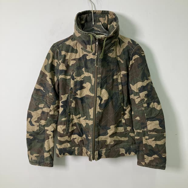 아비렉스 카모플라쥬 밀리터리 자켓 M