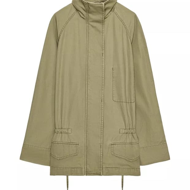 zara 자라 맥시 포켓 야상 자켓 