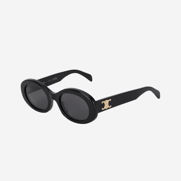 셀린느(celine) 아세테이트 트리옹프 01 선글라스 블랙