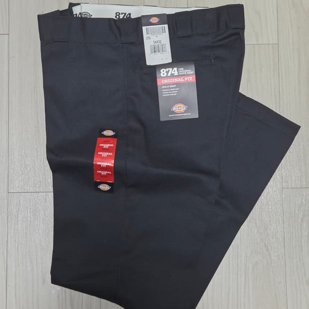 디키즈 874 34x32 블랙