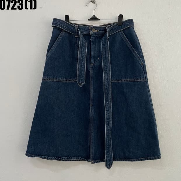 빈티지 데님 스커트