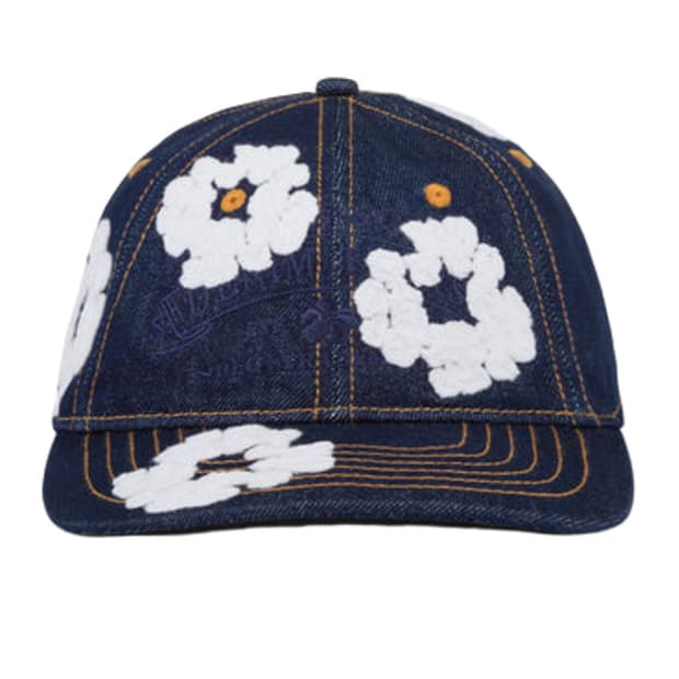 데님 티어스 데님 코튼 리쓰 캡 워시드 인디고