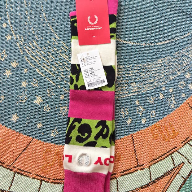 프레드페리 x 찰스 제프리 러버보이 콜라보 양말